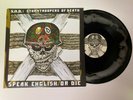 S.O.D. STORMTROOPERS OF DEATH SPEAK ENGLISH OR DIE 2XLP BLACK & GREY MIX VINYL