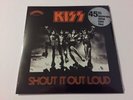 KISS Shout It Out Loud orange vinyl 7