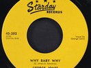 GEORGE JONES: why baby why / seasons of my heart STARDAY 7