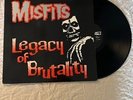 MISFITS LEGACY OF BRUTALITY 1985 Rare 1st Pressing LP Plan 9 Punk