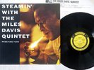 MILES DAVIS QUINTET STEAMIN' WITH THE PRESTIGE VIJ-212 JAPAN VINYL LP