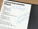 Cannonball Adderley 4 x SIGNED 2 LP - PHENIX / 1975 US PRESS in MINT