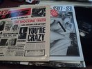 GUNS N' ROSES GN'R LIES LP GEFFEN RECORDS 1986 W/ INNER SLEEVE VG+