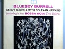 KENNY BURRELL w/COLEMAN HAWKINS BLUESEY BURRELL RARE ORIG '61 MOODSVILLE LP RVG