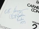 Chet Baker & Gerry Mulligan 2 X Signed LP - Carnegie Hall Concert 2 IN Mint
