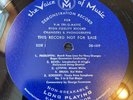 Voice of Music Demonstration Record for V-M Tri-o-matic HiFi Record Phonograph 