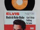 Elvis Presley Rock-A-Hula-Baby Rare Jahreszahl Cover 1961 German 47-7968 Germany