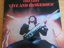 Thin Lizzy Double Record Album Live and Dangerous 1978