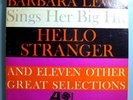 BARBARA LEWIS HELLO STRANGER RARE ORIG '62 ATLANTIC MONO WHITE LABEL PROMO LP