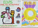 Elvis Presley - Merry Christmas Baby / O Come All Ye Faithful - 74-0572- DEMO 45
