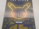 Pokemon 25 The Album Poster Autographed Post Malone Beckett