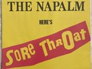 Sore Throat Never Mind The Napalm Here's Sore Throat Rare Original UK LP VG+/EX