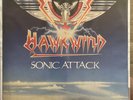 Hawkwind Sonic Attack UK 2X lp Blue Vinyl Record 2013 NM / NM SUPURB CONDITION
