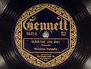 78 RPM --  Wolverine Orchestra (Bix Beiderbecke), Gennett 5542, V+/E-V+ Jazz