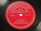 MODERN JAZZ BILLIE HOLIDAY She's Funny That Way COMMODORE 569  EE+