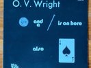 O.V. Wright – A Nickle & A Nail – NM R&B Funk-Soul Vinyl LP – RE Japan-Insert