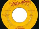 DOWNBEATS Jugue / Downbeats BLUE MOON Bay Area Rockabilly Rocker RnR 45 Hear
