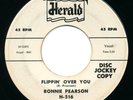 RONNIE PEARSON Flippin' Over You HERALD Rockabilly Rocker Rab 45 Hear