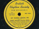 78tk-Jazz-BRS 1008-Jimmy Noone-(My Daddy Rocks Me/Apex Blues)