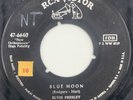 Elvis Presley Just Because Blue Moon German US Military 45 RCA 47-6640