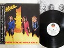 DOKKEN UNDER LOCK AND KEY ELEKTRA P-13212 JAPAN OBI PROMO VINYL LP