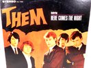 THEM LP Record with Here Comes The Night Stereo Van Morrison PAS 71005