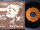 DAVID BOWIE - CHANGES / ANDY WARHOL rare GERMAN 1971 / CLASSIC ROCK / MINT-