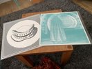 Hookworms The Hum & Pearl Mystic Vinyl LP Records Both EX/EX