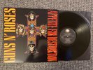 Guns N’ Roses Lp Appetite For Destruction 1987  V. G Original Press Rare