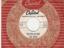 GENE VINCENT - RACE WITH THE DEVIL - PROMO CAPITOL RECORDS 45 - 1956
