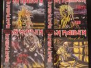 Iron Maiden 4 verschiedene Picture Disc Vinyl Killers Piece of Mind Number Beast