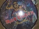 Iron Maiden Piece of Mind Rare Picture Disc LP 1983 EMI Capitol SEAX-12306