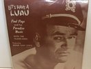 Paul Page and his Paradise Music Island-aires Let’s Have a Luau LP Vinyl 1963