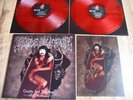 CRADLE OF FILTH, CRUELTY & THE BEAST RE-MISTRESSED, 2 RED VINYL LPs/SIGNED PRINT