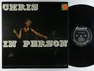 Chris Connor - In Person LP - Atlantic - 8040 Mono DG