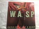 W.A.S.P. ANIMAL(FXXK LIKE A BEAST) RESTLESS RECORDS 1985 PRESSING EXCELLENT