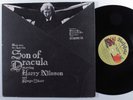 HARRY NILSSON Son Of Dracula RAPPLE LP VG++ die-cut cover with iron-on u