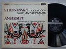 ANSERMET - DECCA SXL 2277 ED1 - STRAVINSKY - LES NOCES / SYMPHONY OF PSALMS