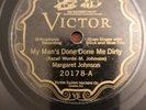 78 Rpm Prewar Blues Margaret Johnson My Man's Done Me Dirty E Condition