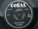 Lou Graham wee Willie brown UK original coral 45 record
