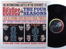 BEATLES Versus The Four Seasons VEE-JAY 2XLP VG+ mono gatefold with poster u