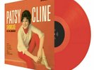 PATSY CLINE SHOWCASE With JORDANAIRES RED Vinyl Record LP HYPE STICKER Country