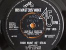 Glenda Collins - Thou Shalt Not Steal - Vinyl Record 7.. - Q5826A