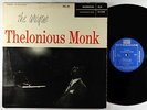 Thelonious Monk - The Unique LP - Riverside - RLP 12-209 Mono DG