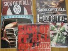 Sick Of It All  5LP set Scratch The Surface, Just Look Around, Built To Last etc