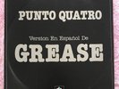 PUNTO QUATRO - VERS. ESP. DE GREASE LP 1978 ( LP EX + COVER VG+ ) RARE
