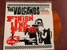 Volcanos Orange wax finish line fever LP surf garage Astroman Satans Pilgrims