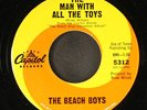 BEACH BOYS: the man with all the toys / blue christmas CAPITOL 7