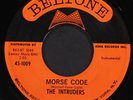 INTRUDERS: morse code / camptown rock BELTONE 7