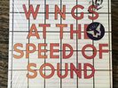 Wings  Wings at the Speed of Sound First Press 1976  Shrink Wrap Hype Sticker NM